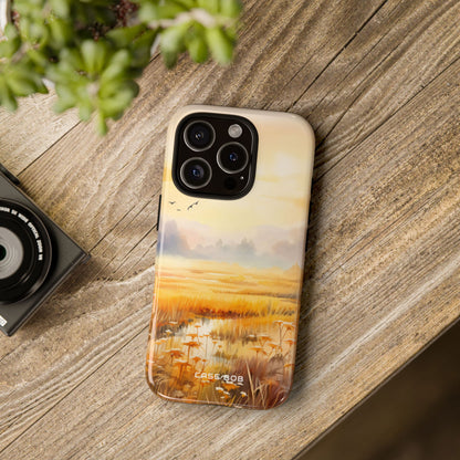 Golden Sunscape iPhone 16 Pro Case - Tough