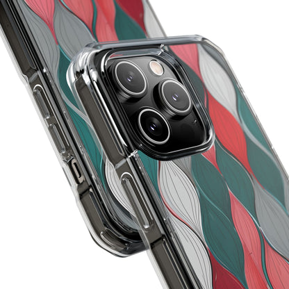 Leaf Cascade Teal iPhone 14 Pro Case - Impact