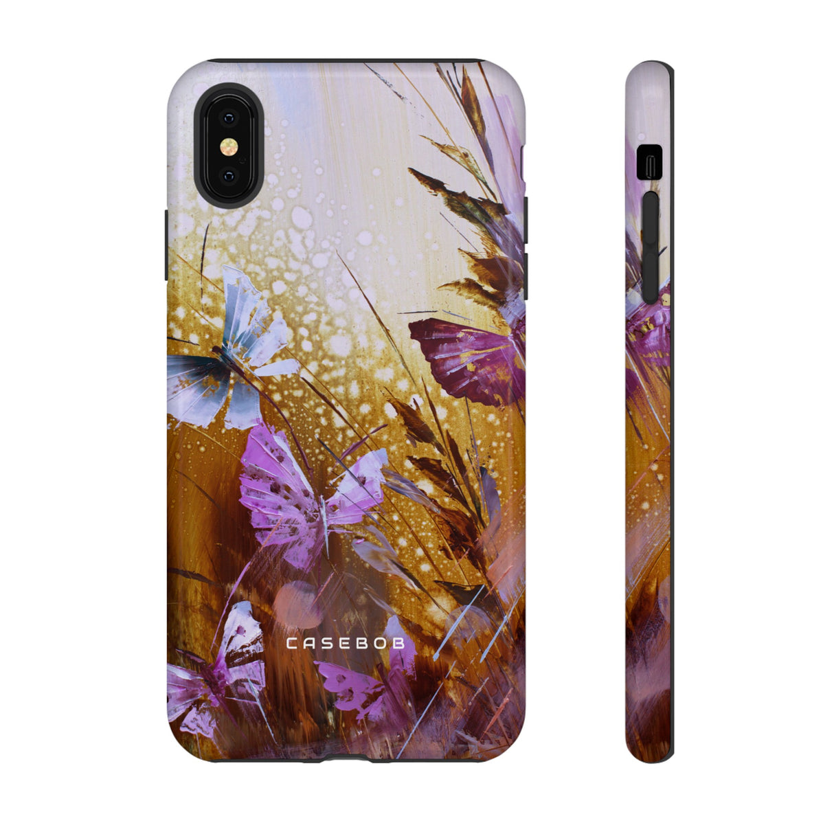 Butterflies Painting - Protective Phone Case