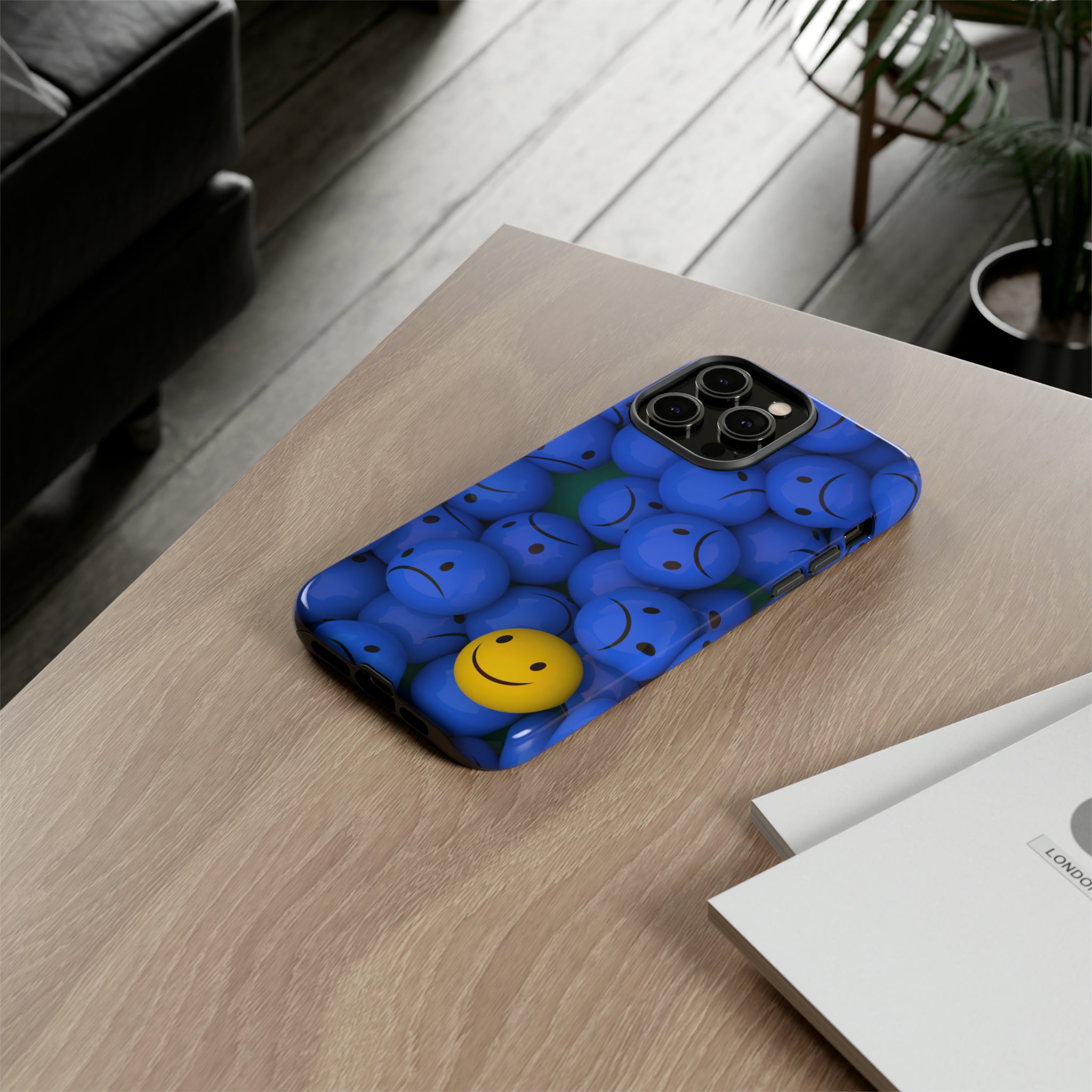 One Smiling Face - Protective Phone Case