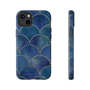 Blue Mermaid - Protective Phone Case