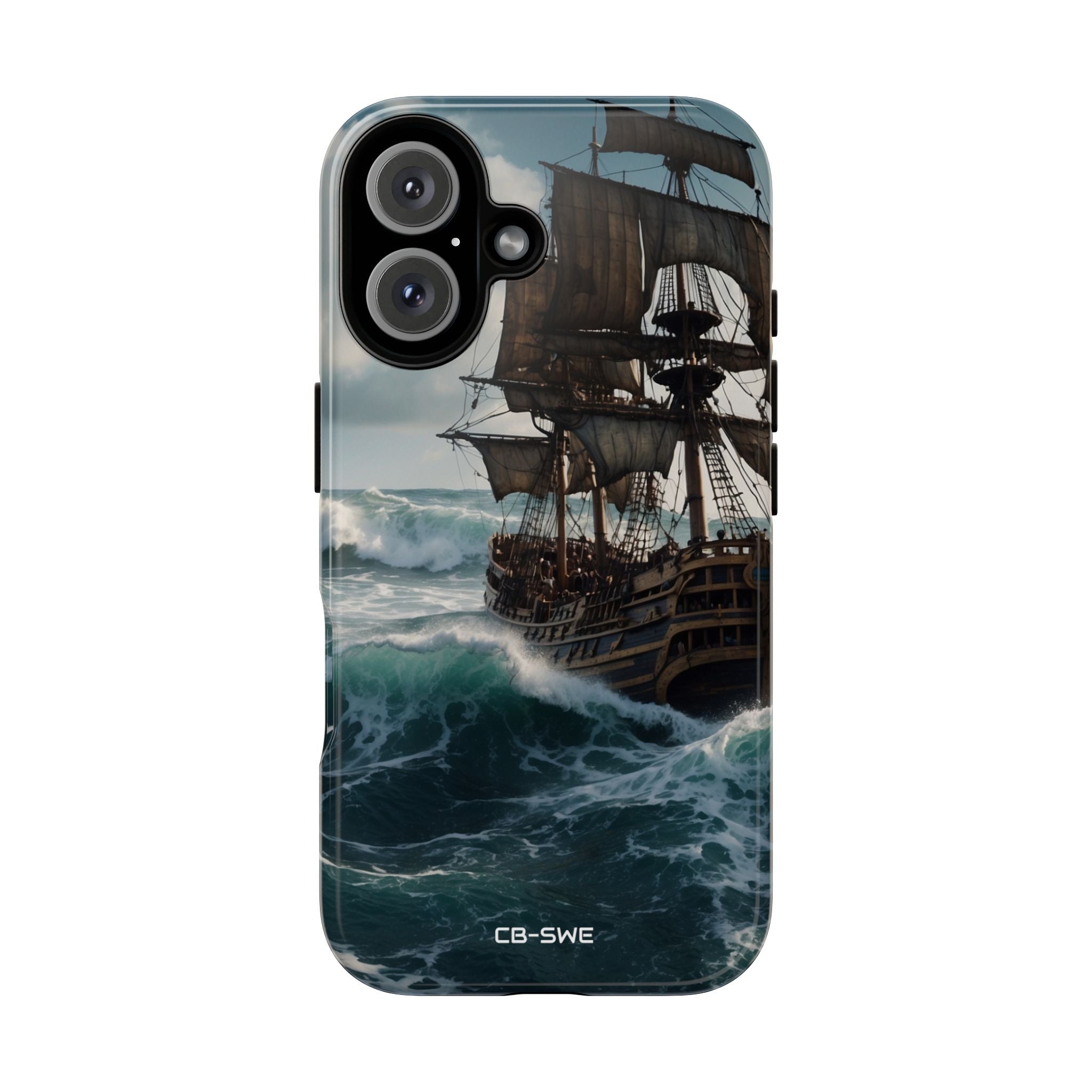 Ship Faces Waves - iPhone Case