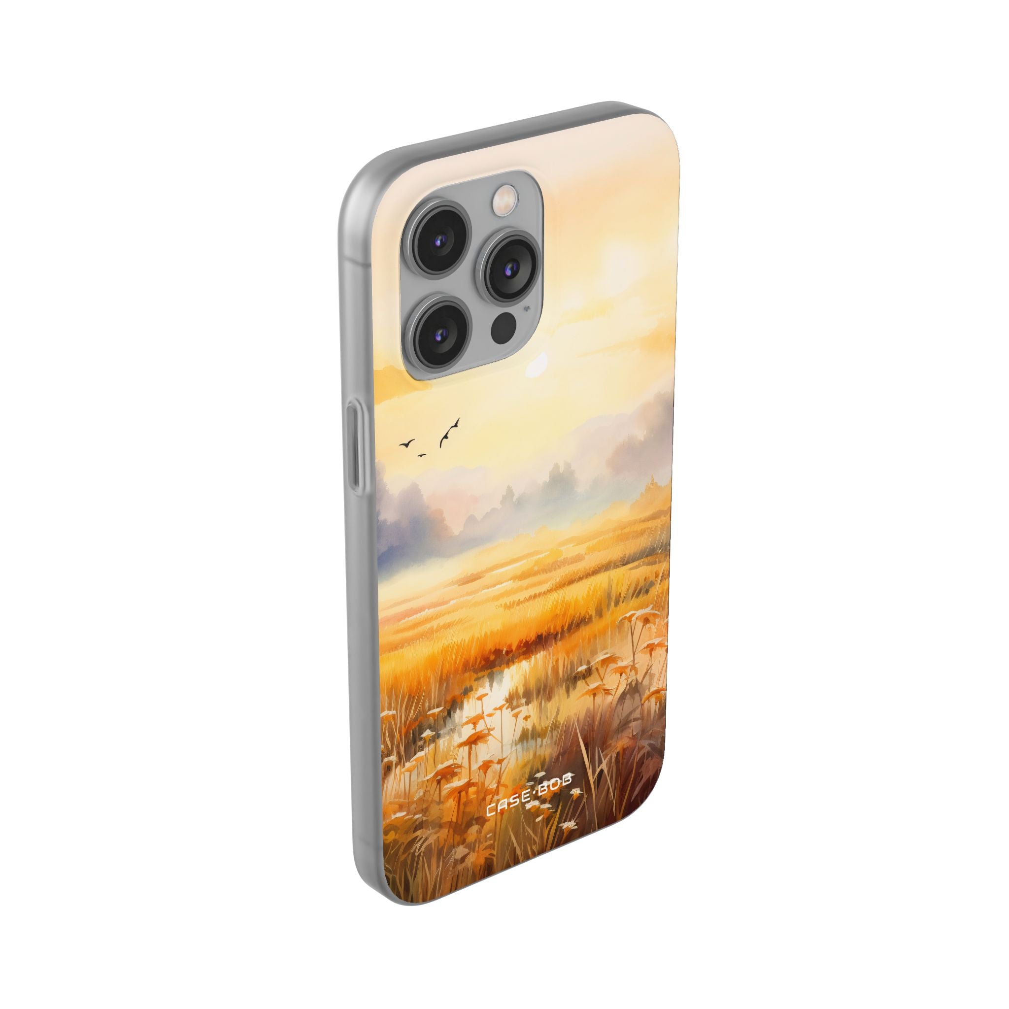 Glowing Sunrise iPhone 14 Pro Max Case - Soft