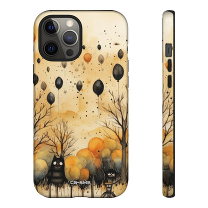 Balloons Drift Skyward - iPhone Case