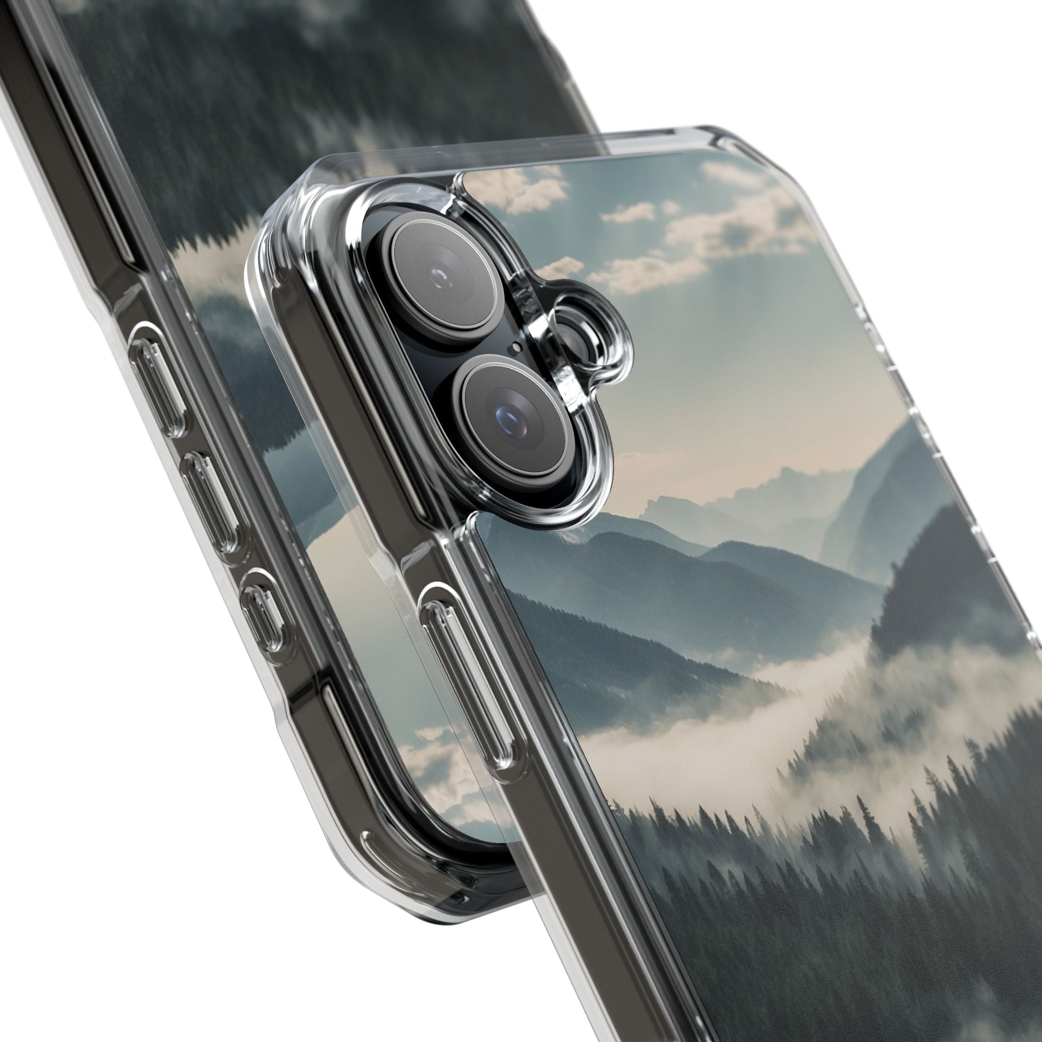 Misty Forest Embrace iPhone Case - Impact