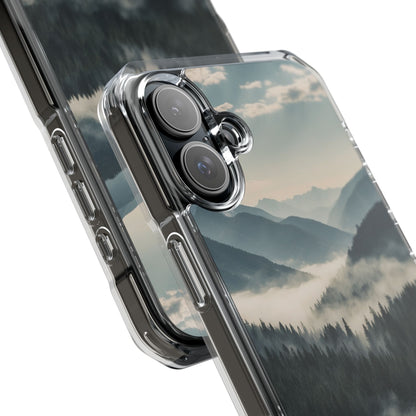 Misty Forest Embrace iPhone Case - Impact