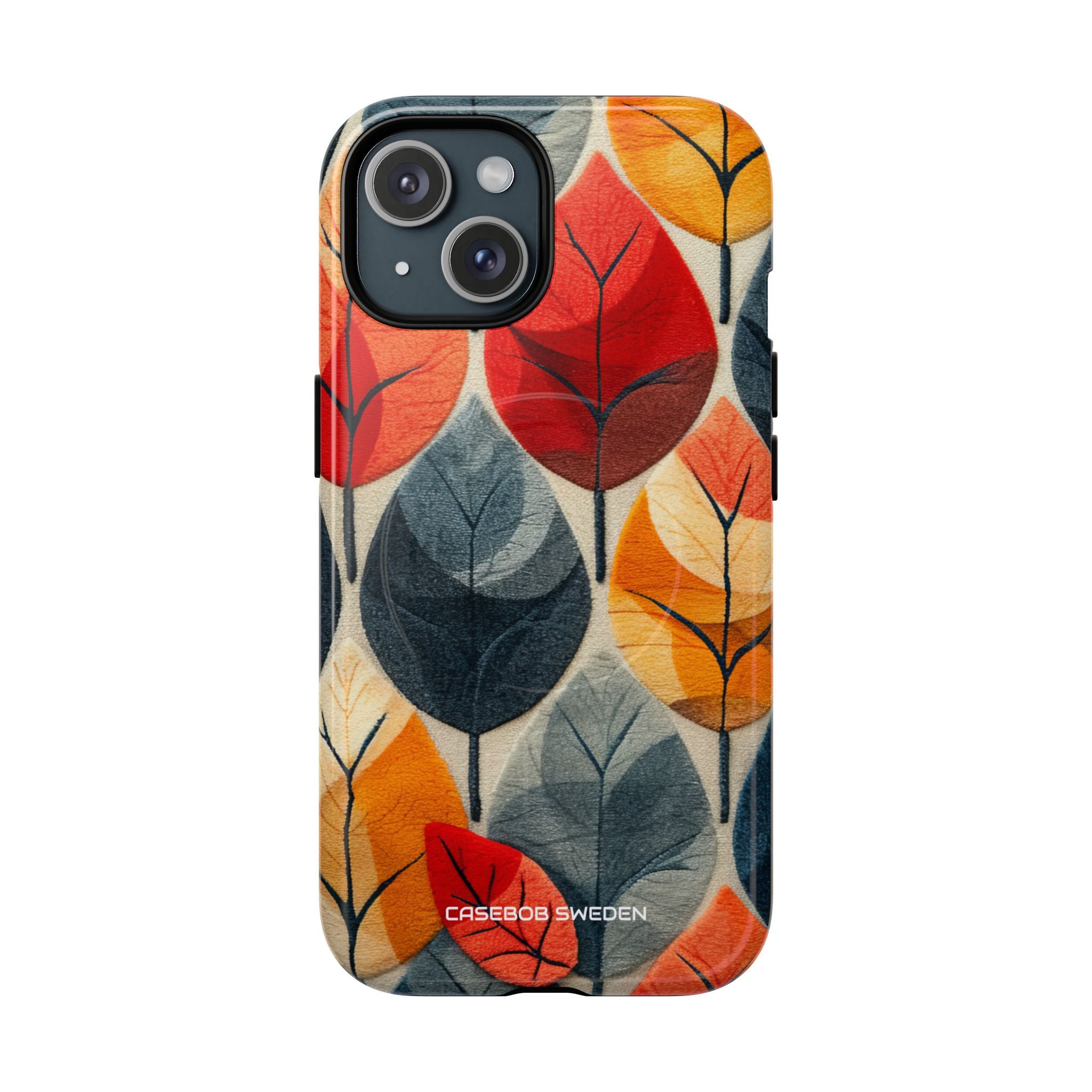 Autumn Leaf Design - Tough+ iPhone 15 Phone Case