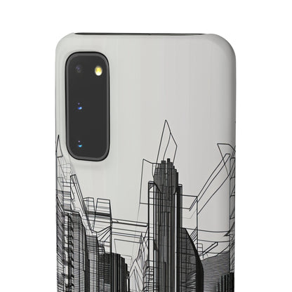 Urban Wireframe | Slim Phone Case for Samsung