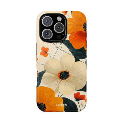 Vibrant Flowers Bloom - iPhone Case