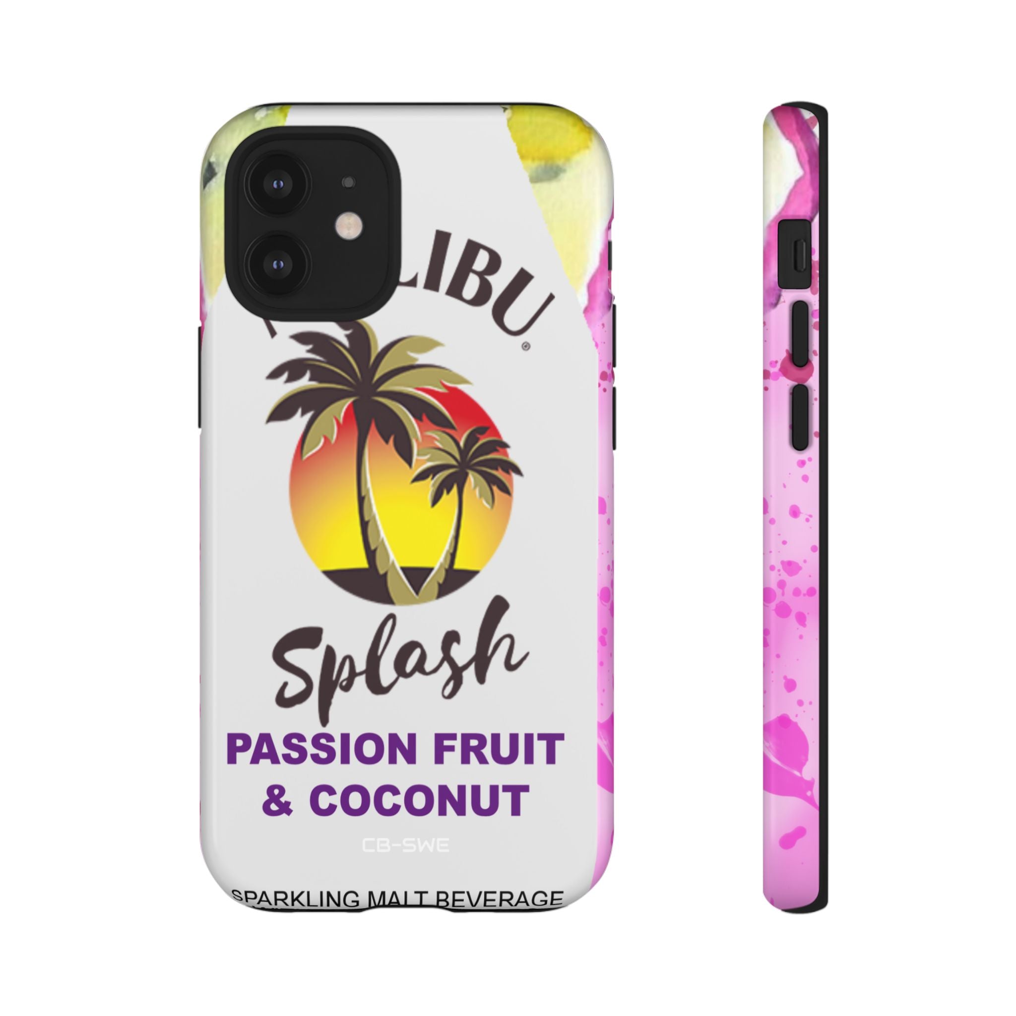 Tropical Sunset Splash - iPhone Case