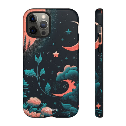 Cosmic Floral Dreams - iPhone Case