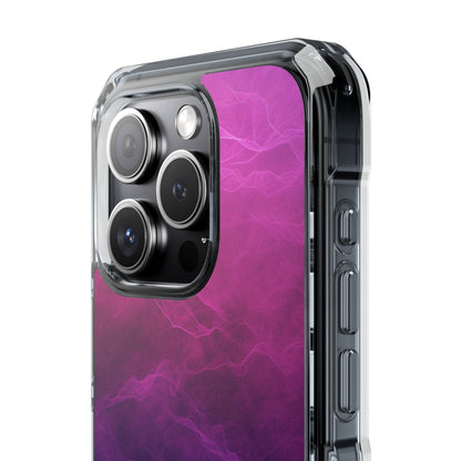 Violet Dream Currents iPhone 15 - Impact Clear+