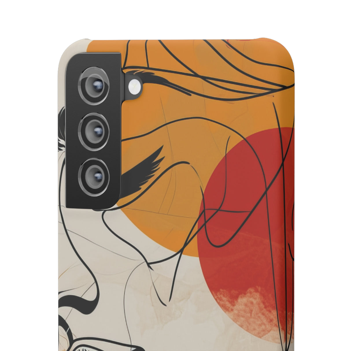 Contemplative Warmth | Slim Phone Case for Samsung