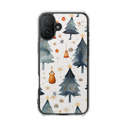 Christmas Trees Dance iPhone Case - Impact