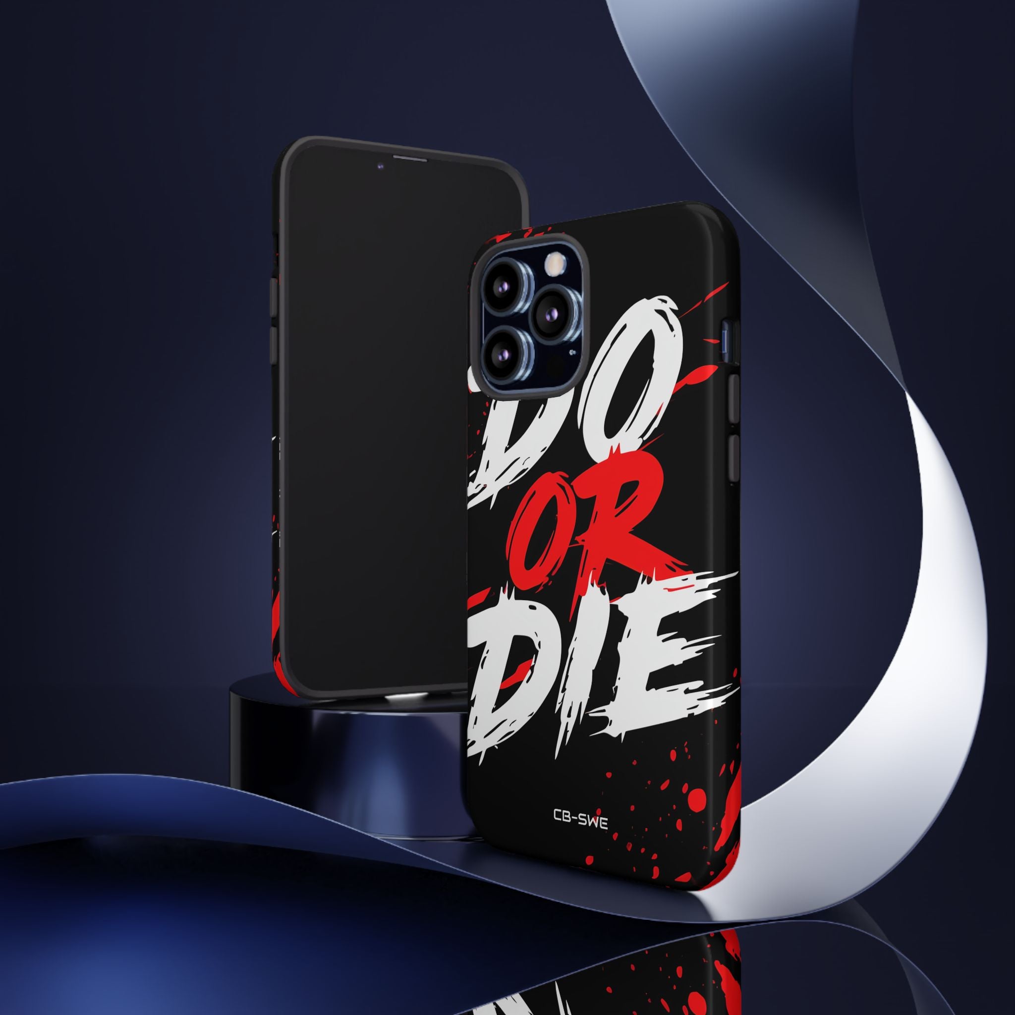 Intense Typography Contrast - iPhone Case