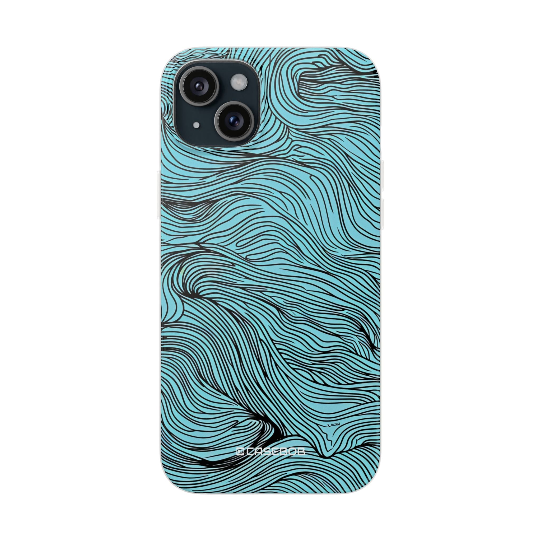 Wavy Serenity | Flexible Phone Case for iPhone