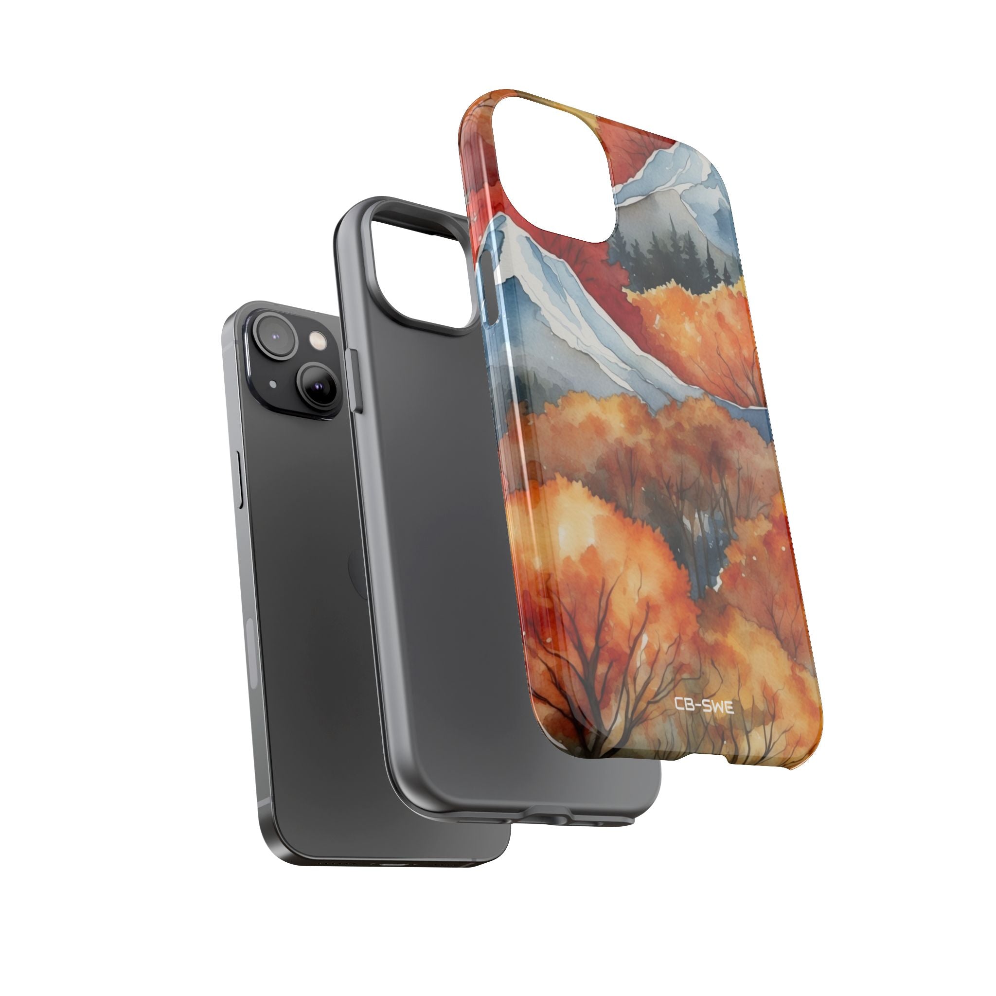 Autumn Leaves Dance - iPhone Case