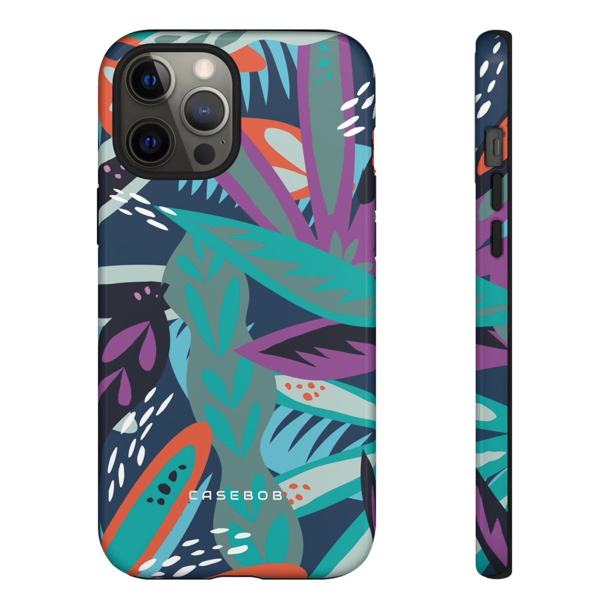 Tropical Leaf Moz - Protective Phone Case