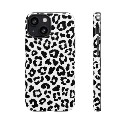 Monochrome Leopard Essence - iPhone Case