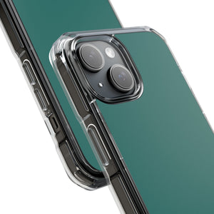 Myrtle Green | Phone Case for iPhone (Clear Impact Case - Magnetic)