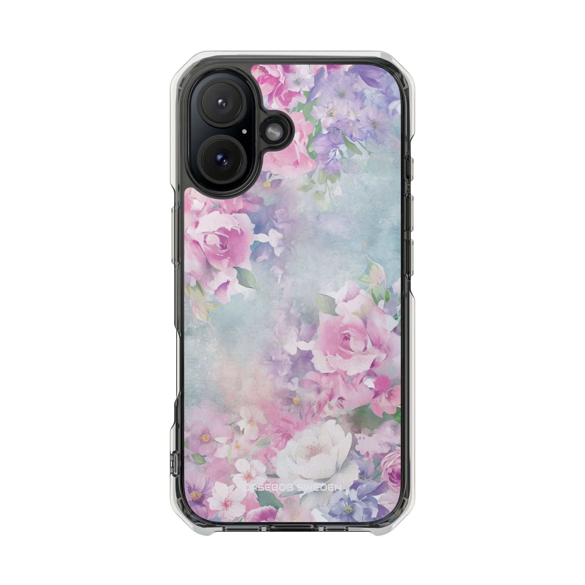 Dreamy Floral Watercolor - Clear Impact iPhone 16 Phone Case