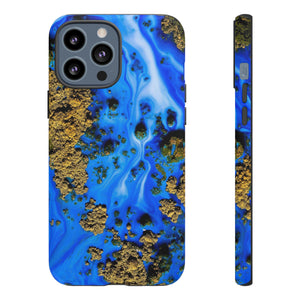 Blue River Ink Art iPhone Case (Protective) iPhone 13 Pro Max Matte Phone Case