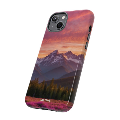 Mountain Peaks Glow - iPhone Case