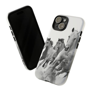 Galloping Horses - Protective Phone Case