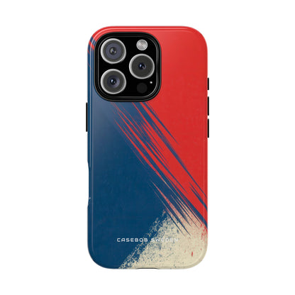 Vintage Brushstroke Harmony iPhone 16 - Tough Phone Case