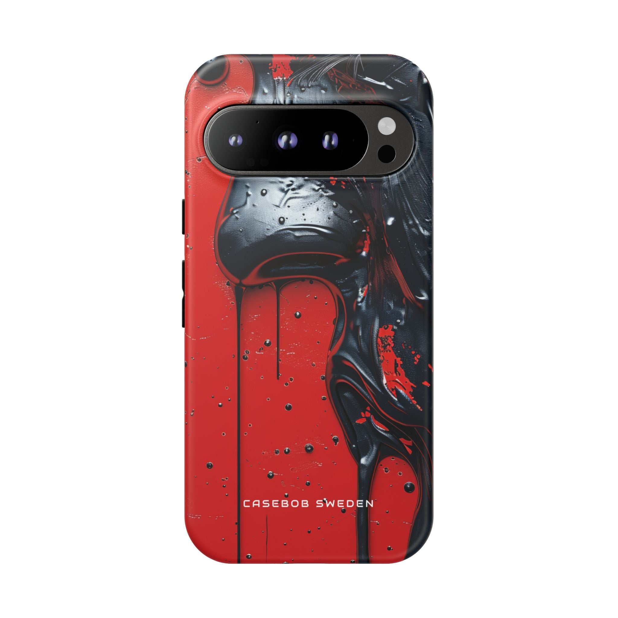 Chaotic Red Surge Google Pixel 9 - Tough Phone Case