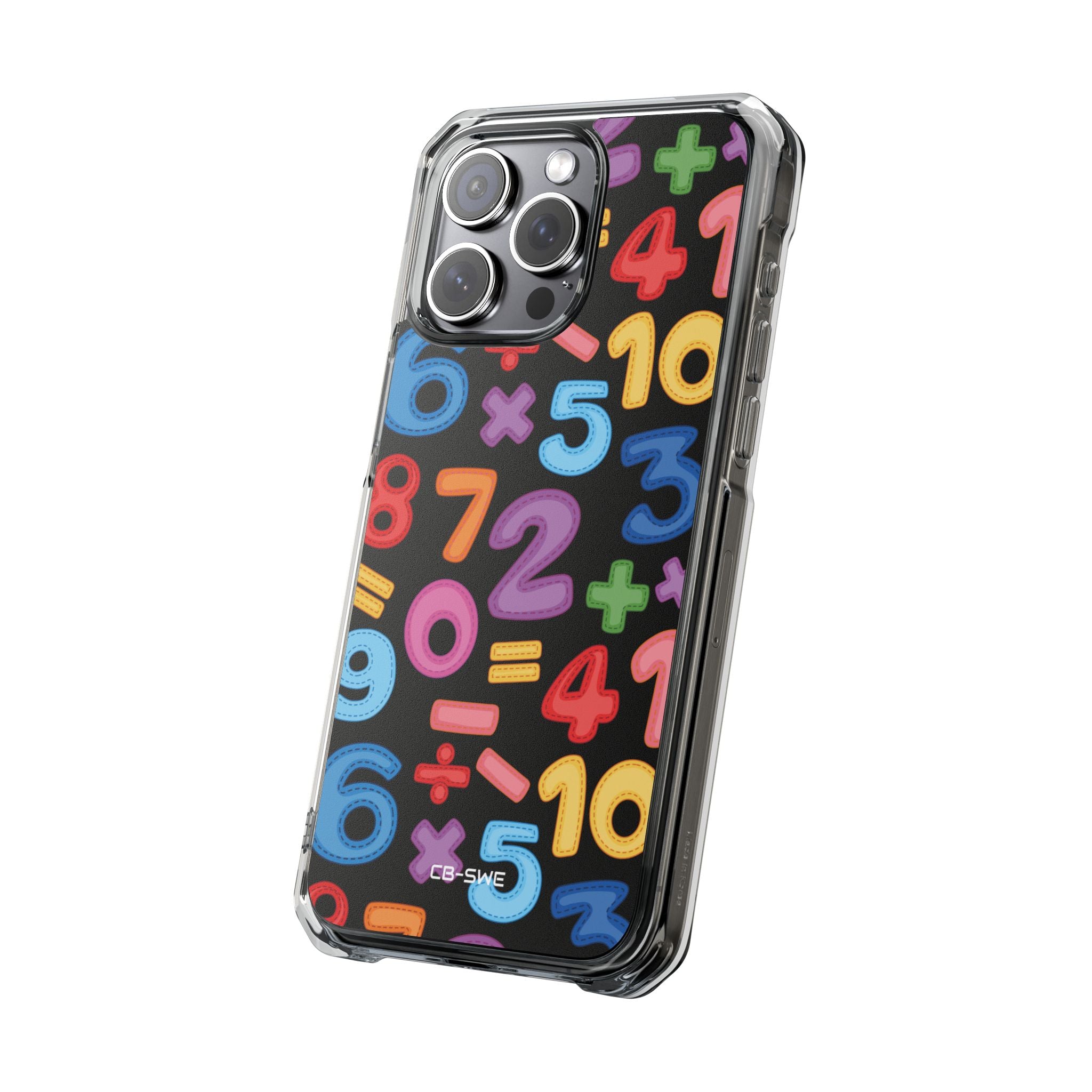 Math Symbols Play iPhone Case - Impact