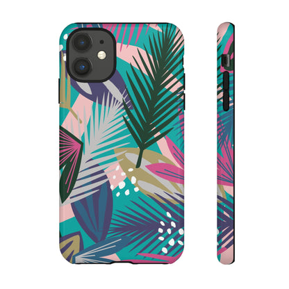 Tropical Leaf Loki - Protective Phone Case