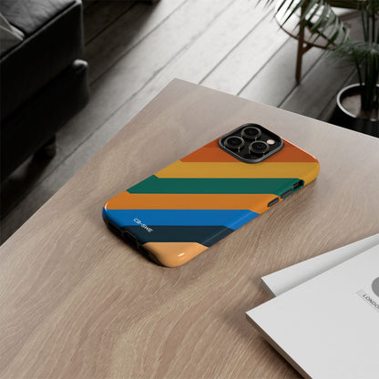 Vibrant Geometric Harmony - iPhone Case