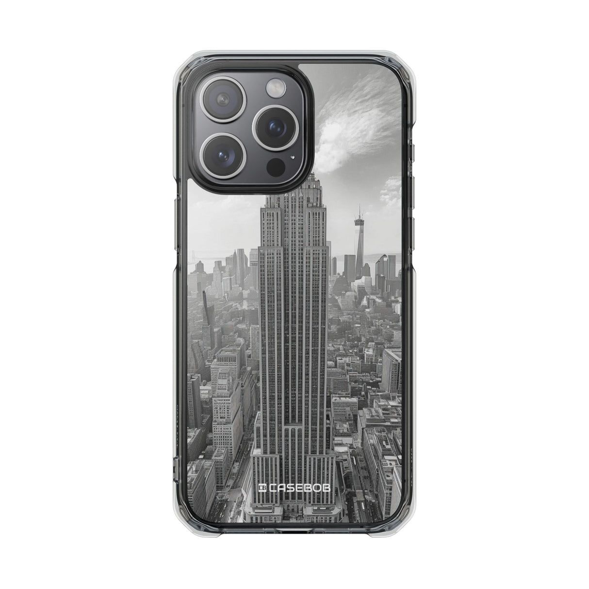 Urban Monoliths - Phone Case for iPhone (Clear Impact - Magnetic)