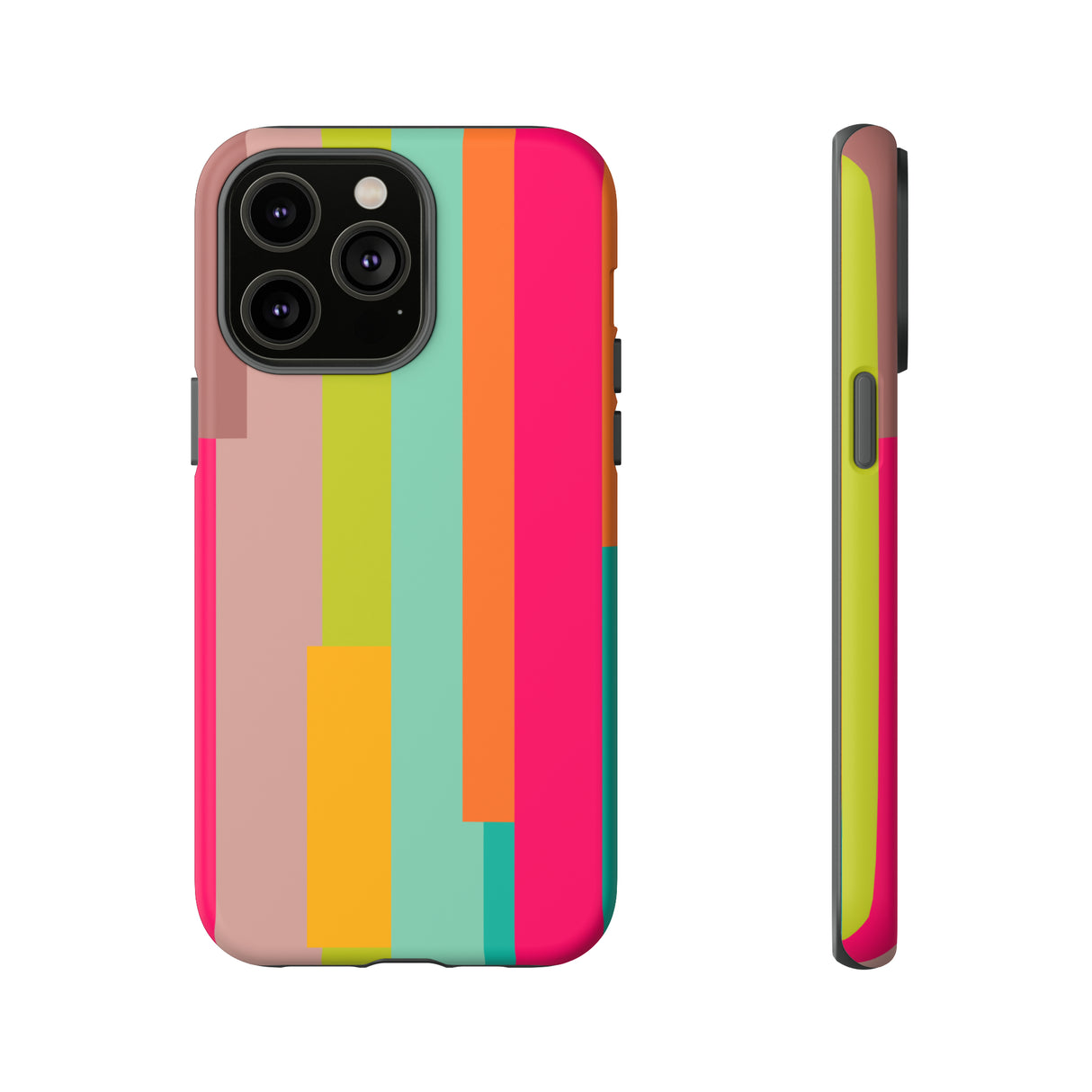 Geometrical Colorful - Protective Phone Case