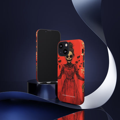 Haunting Scarlet Descent iPhone 13 - Tough Phone Case