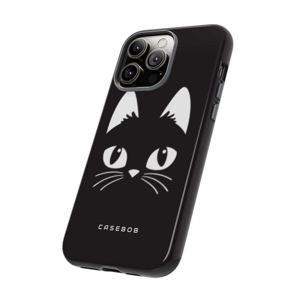 Cartoon-Katzen-Symbol - Schutzhülle fürs Telefon