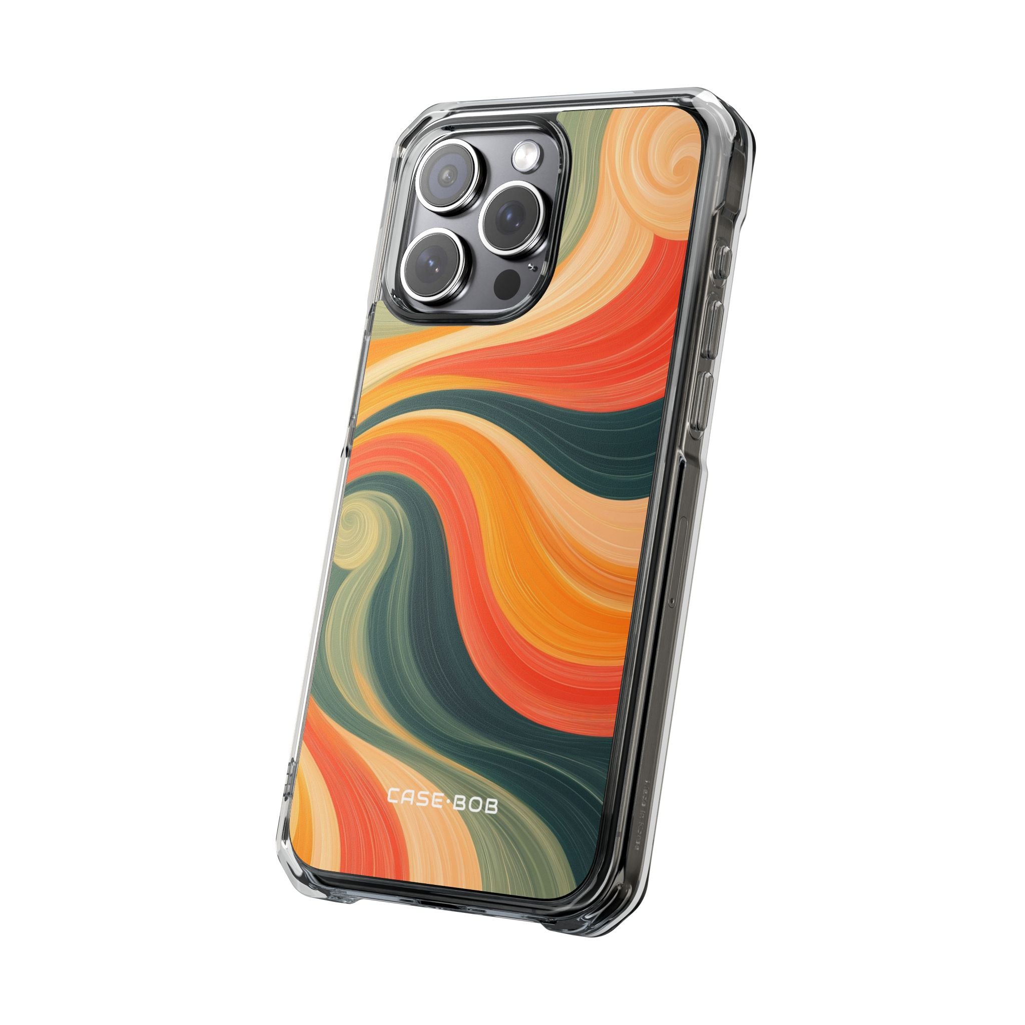 Swirling Ember iPhone 15 Pro Max Case - Impact