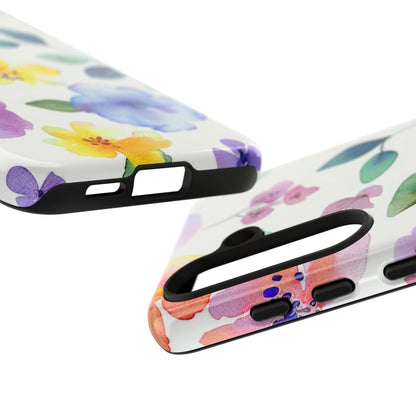 Whimsical Watercolor Florals - Samsung Case
