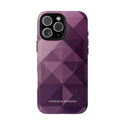 Gradient Purple Mosaic iPhone 16 | Tough+ Phone Case