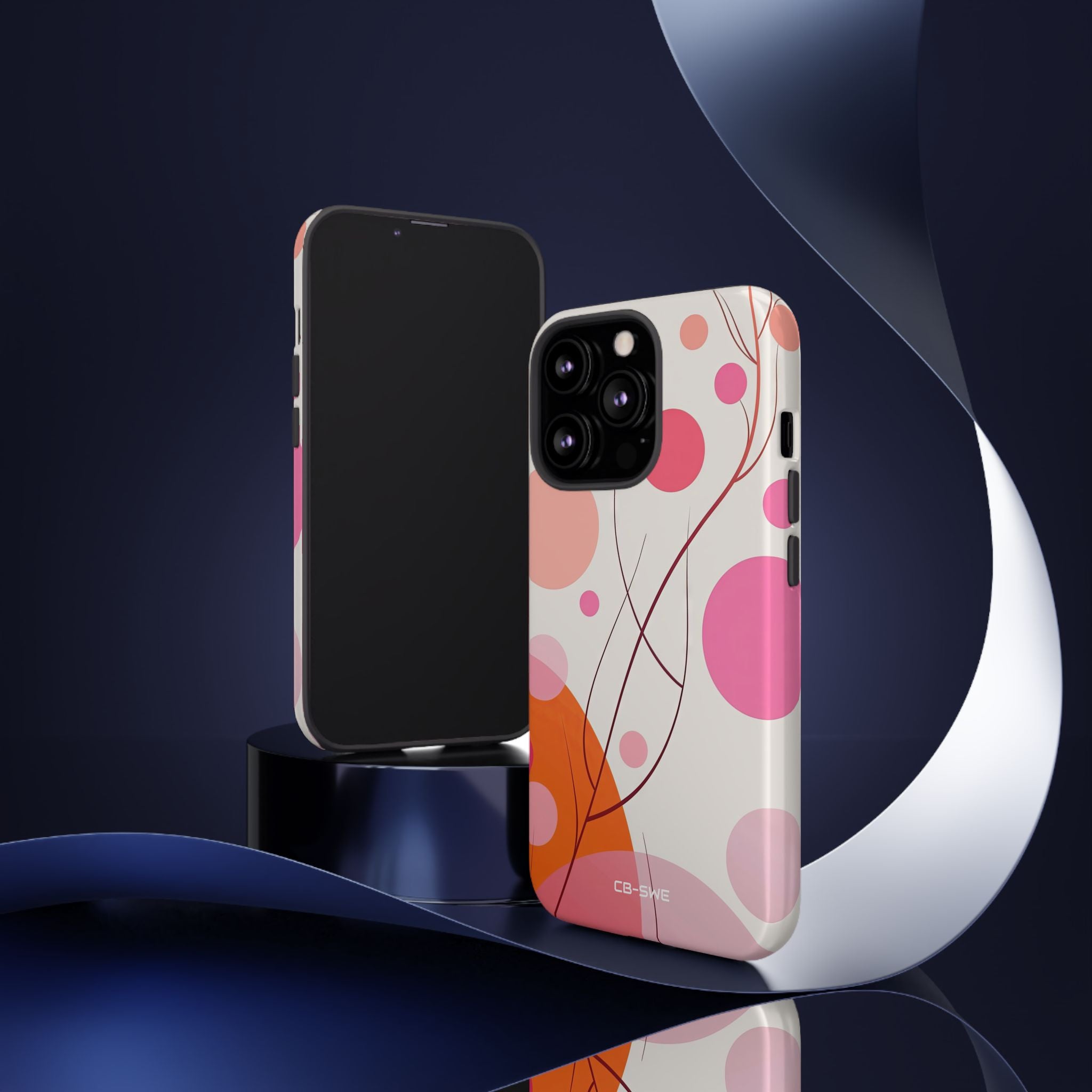 Circles Embrace Lines - iPhone Case