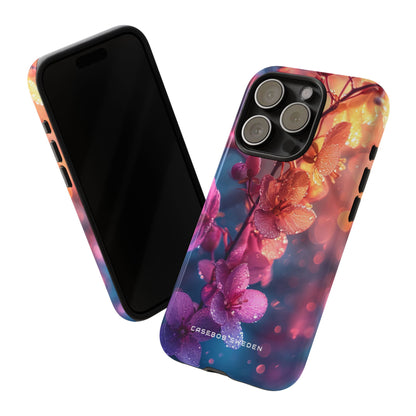 Surreal Flower Harmony iPhone 15 - Tough Phone Case