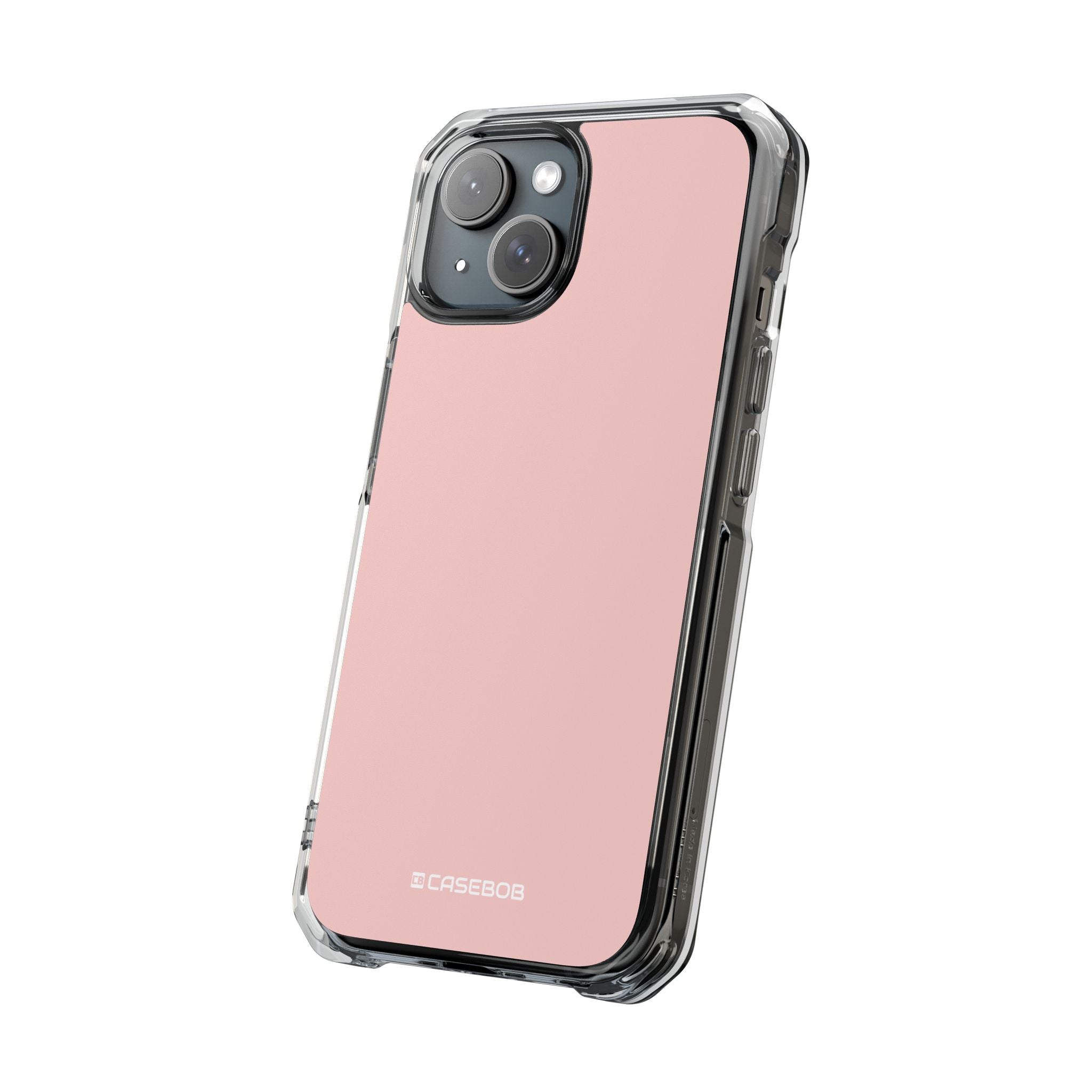 Rose Quartz F7CAC9 - Clear Impact Case for iPhone