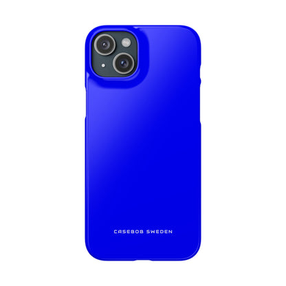 Blue iPhone 15 - Slim Phone Case