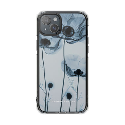 Ethereal X-Ray Flowers iPhone 15 - Clear Impact Phone Case