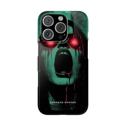 Haunting Glow of Gothic Eyes iPhone 16 - Slim Phone Case