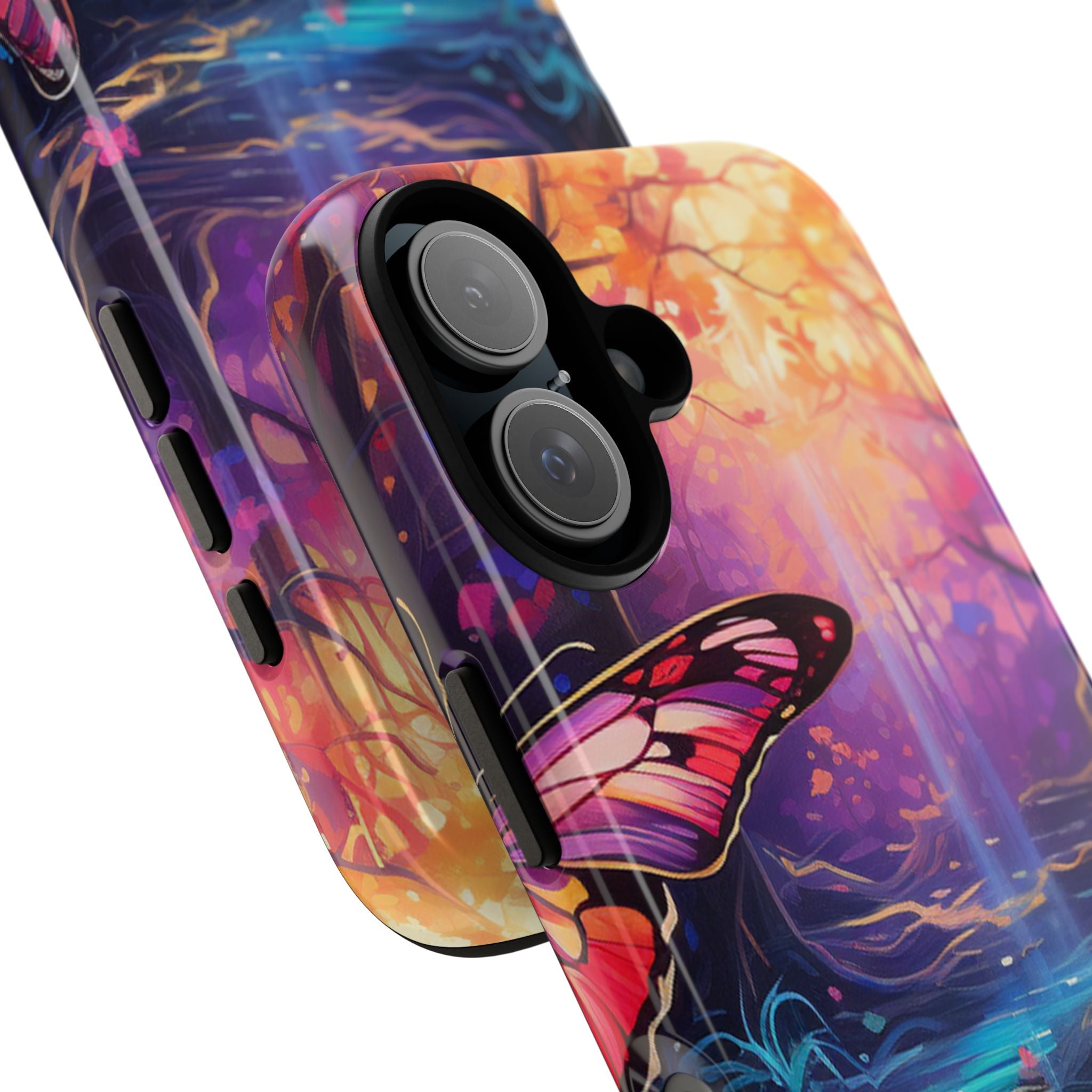 Enchanted Butterfly Forest - iPhone Case