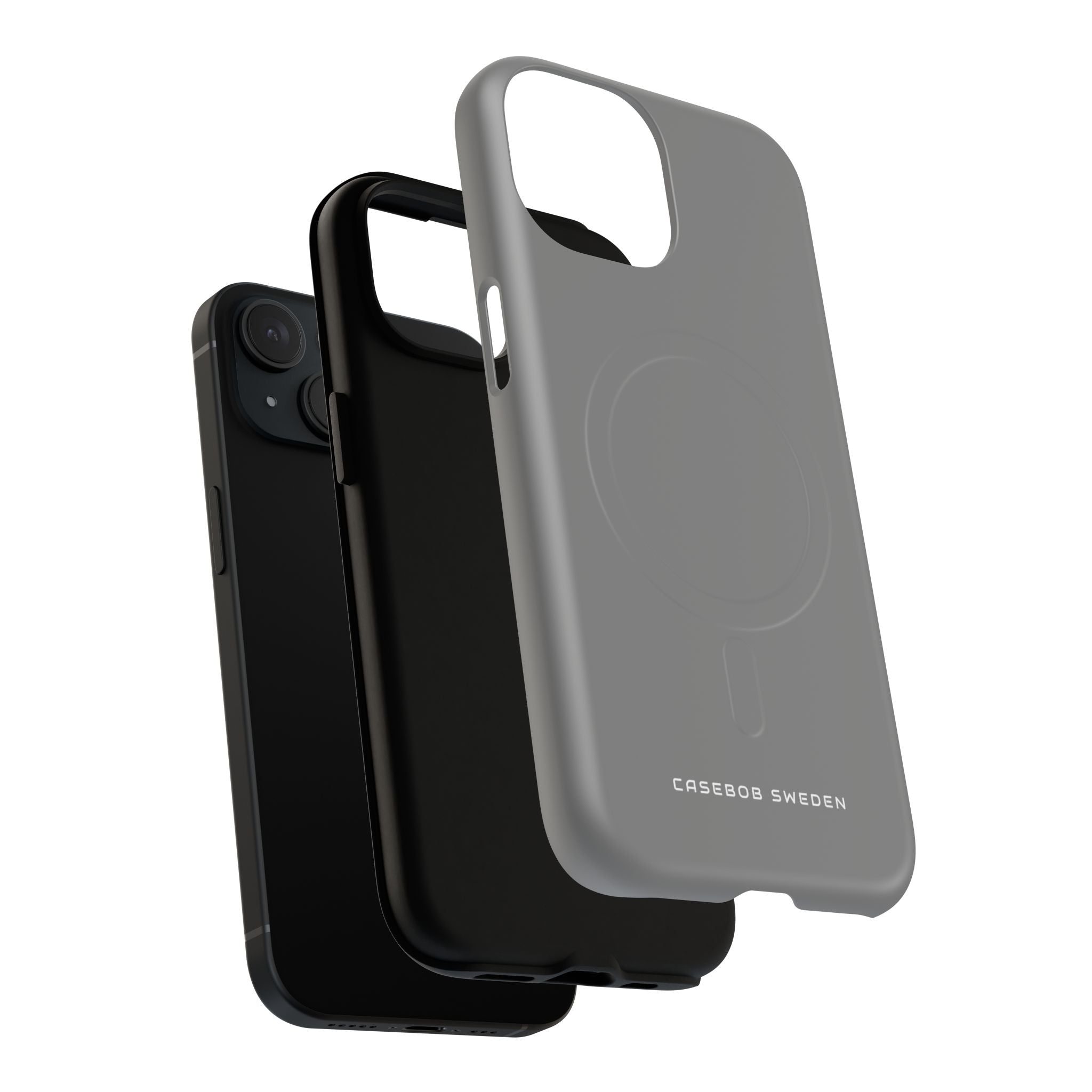 Gray iPhone 15 | Tough+ Phone Case