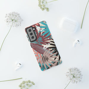 Tropical Leaf Jazz - Protective Phone Case