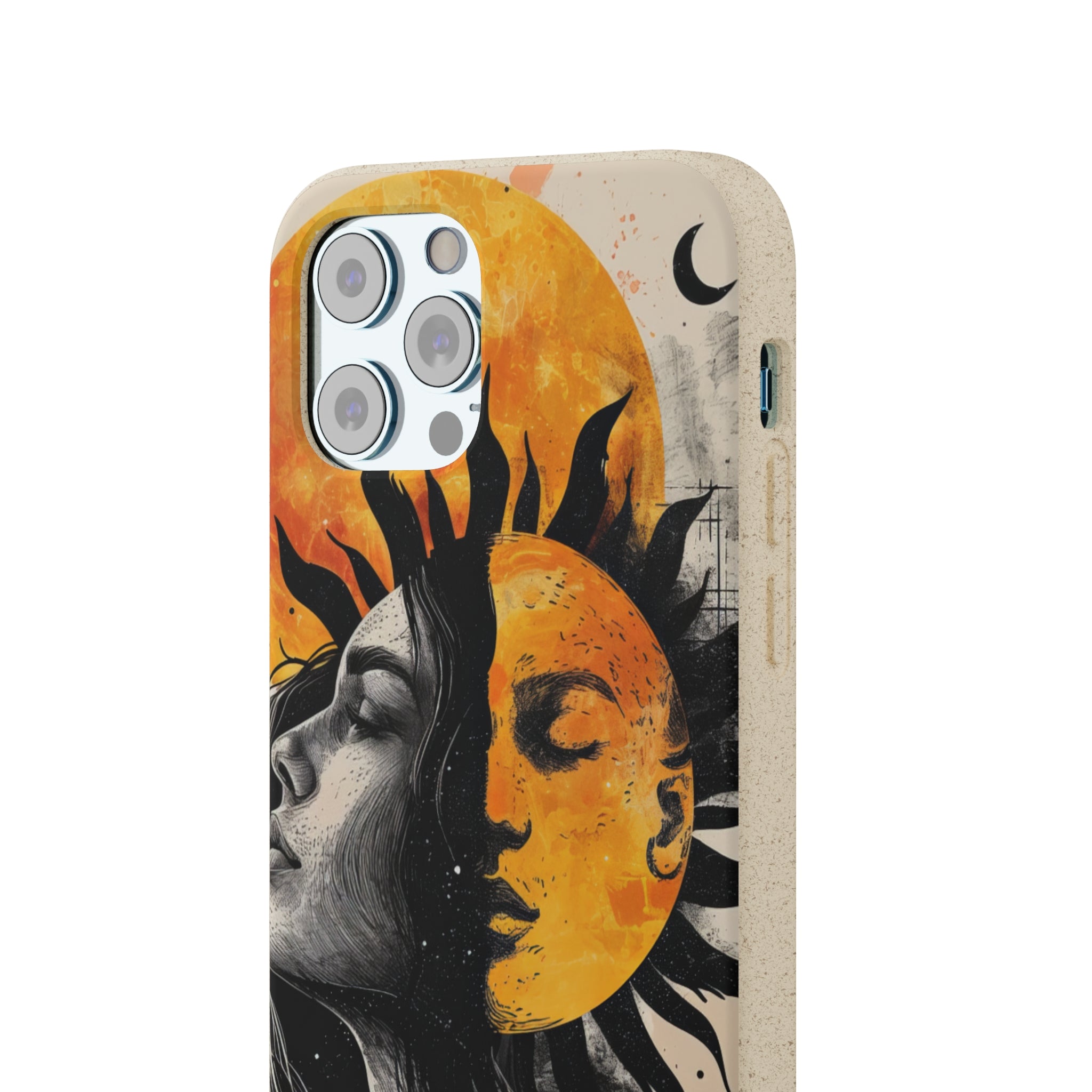 Sunlit Duality | Biodegradable Phone Case